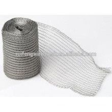 Maille tricotée en acier inoxydable